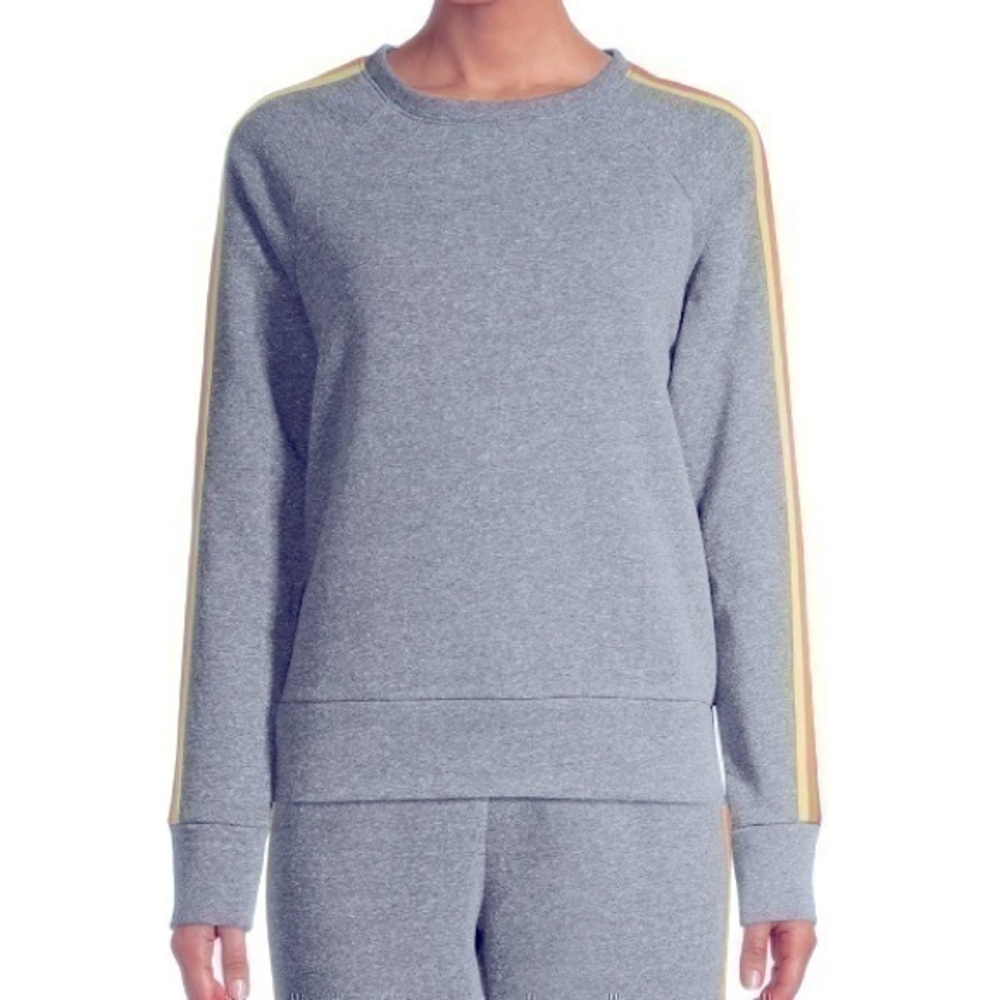 Striped Sleeve Sweatshirt